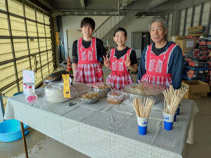 炊き出しの様子＿炊き出し＠石川県