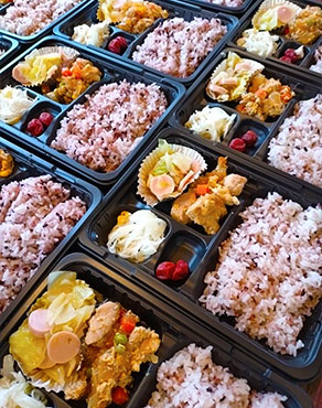 子ども食堂・コミュニティ食堂「さわやか食堂」第七十九回目開催時の様子